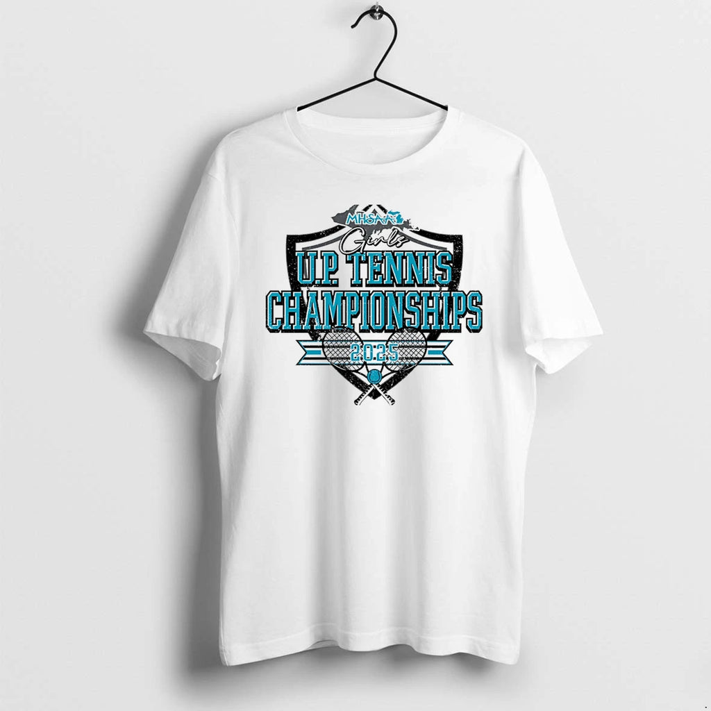 Girls Tennis Upper Peninsula Championships 2025 Mhsaa Logo Tshirts Sweater