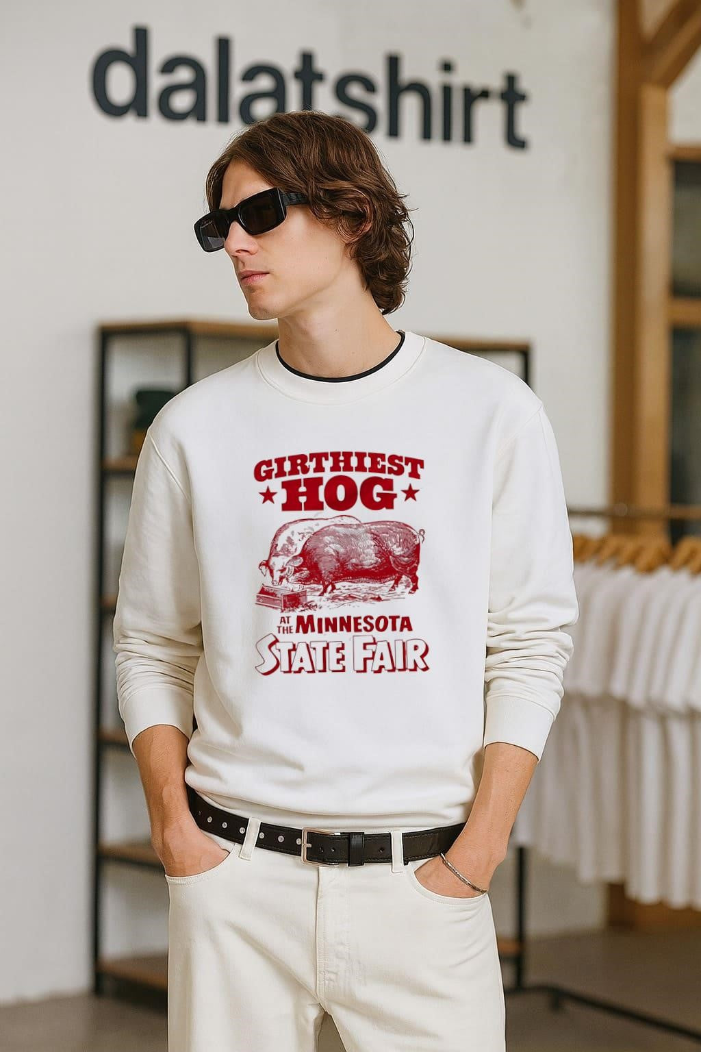 Girthiest Hog At The Minnesota State Fair Graphic shirt