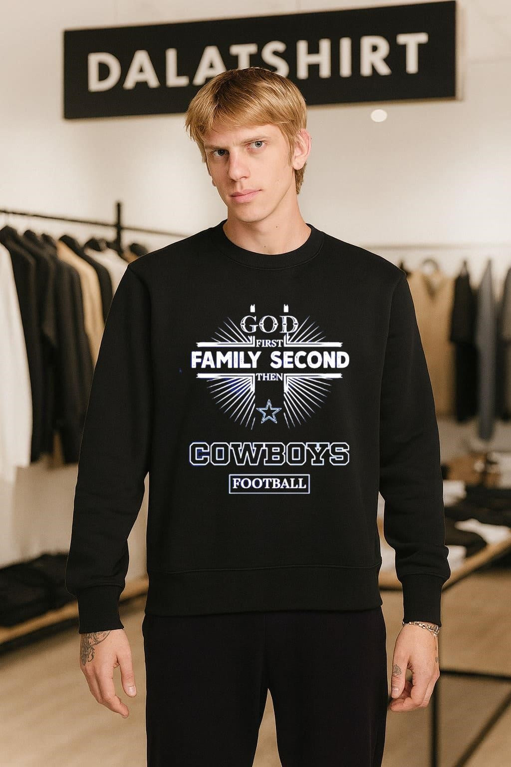 God First Family Second Then Dallas Cowboys Football shirt