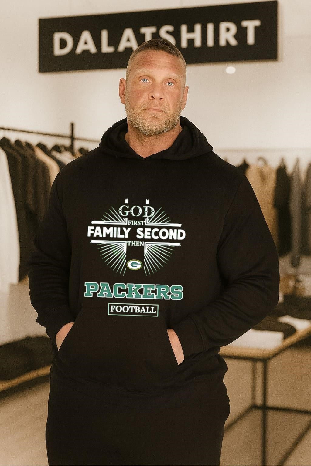 God First Family Second Then Green Bay Packers Football shirt