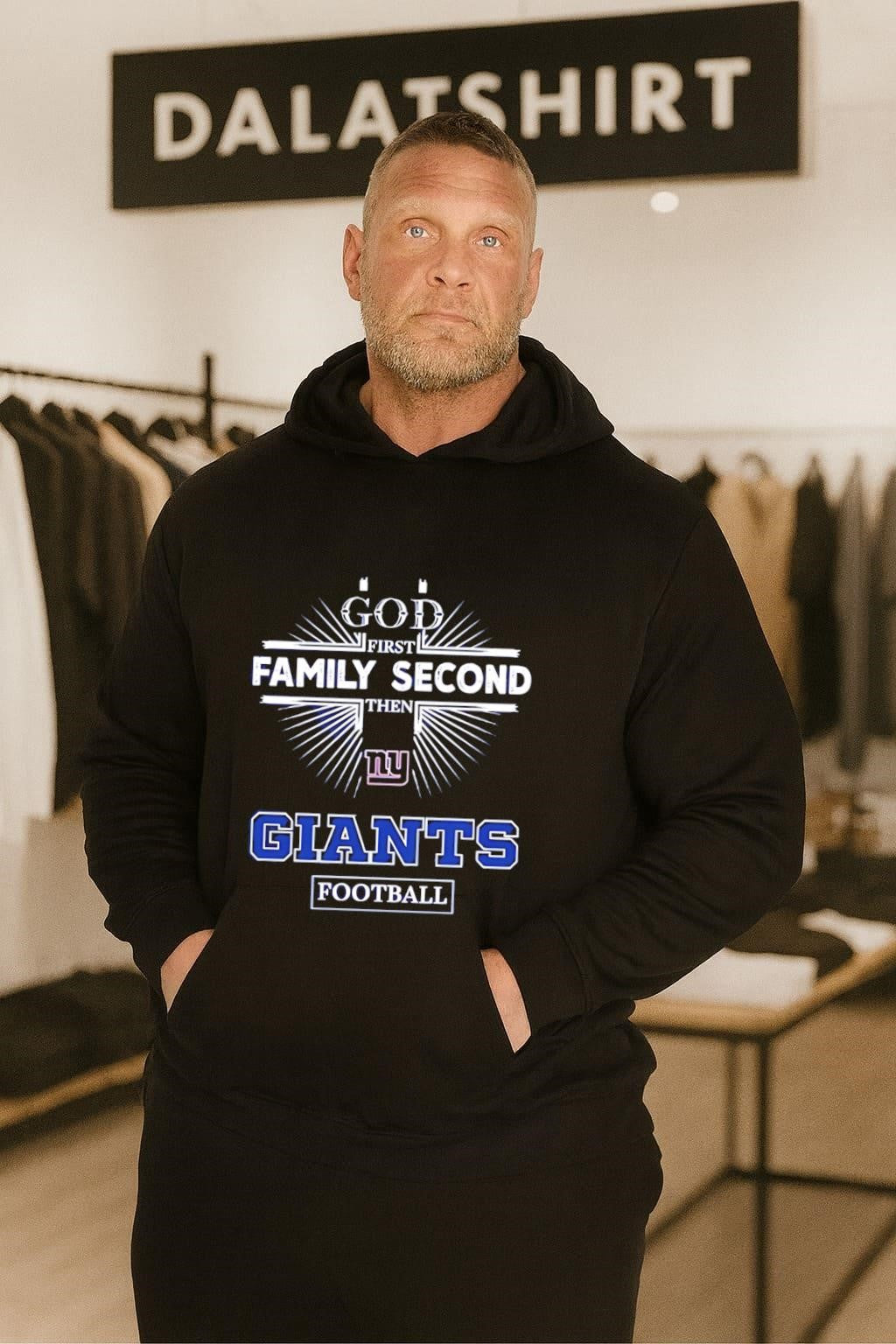 God First Family Second Then NY Giants Football shirt