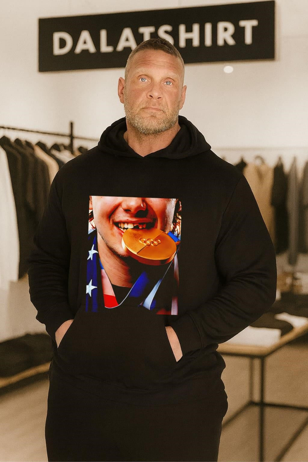 Gold Medal Olympic Champion Biting Winner Reward shirt