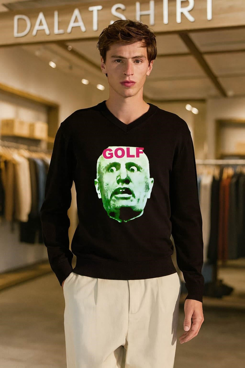 Golf Tyler The Creator Cherry Bomb Face shirt