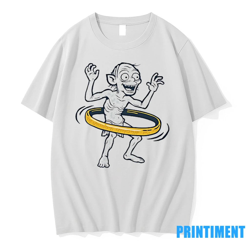 Gollum With His Precious Golden Hula Hoop Tshirts Sweater