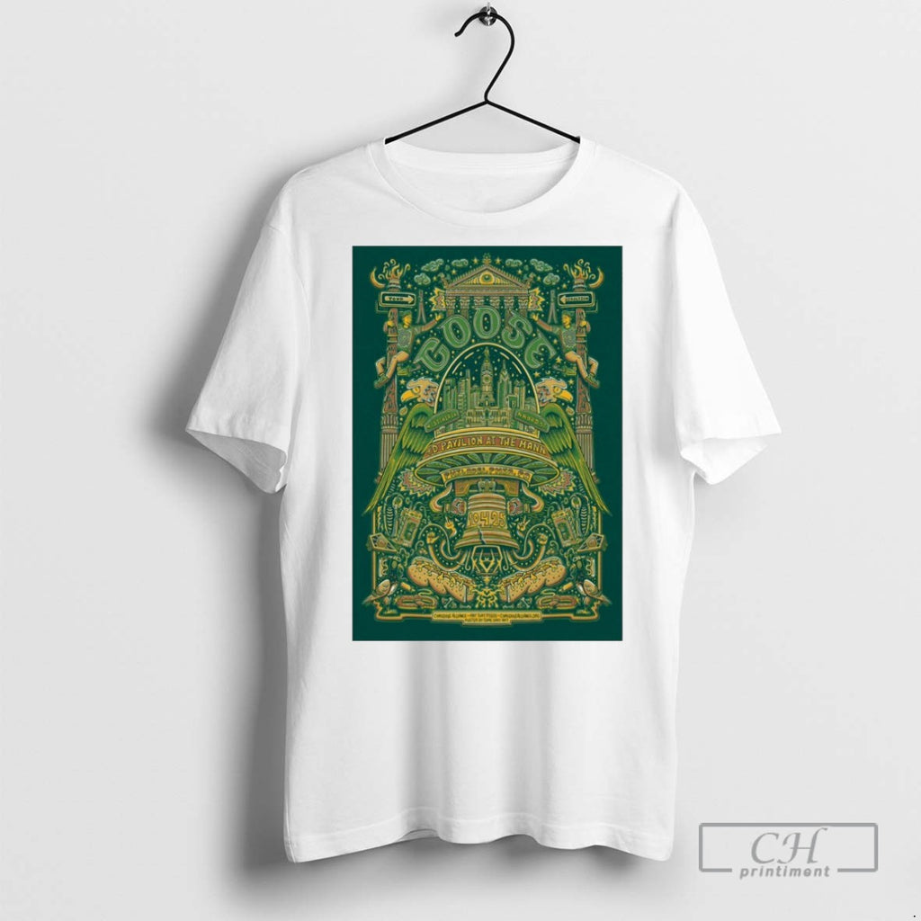 Goose October 4 2025 Td Pavilion At The Mann Center In Philadelphia Pa T Shirts