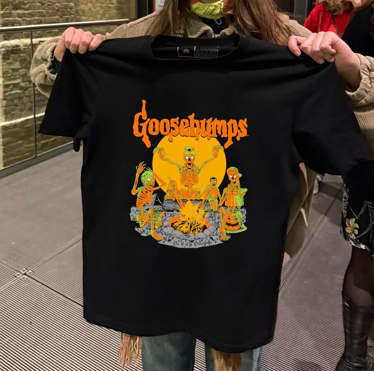 Goosebumps Skeleton Campfire Gnomes Slappy The Dummy shirt
