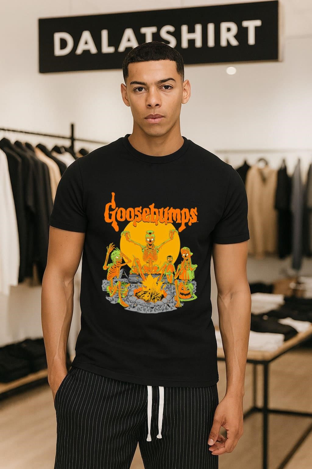 Goosebumps Skeleton Campfire Gnomes Slappy The Dummy shirt