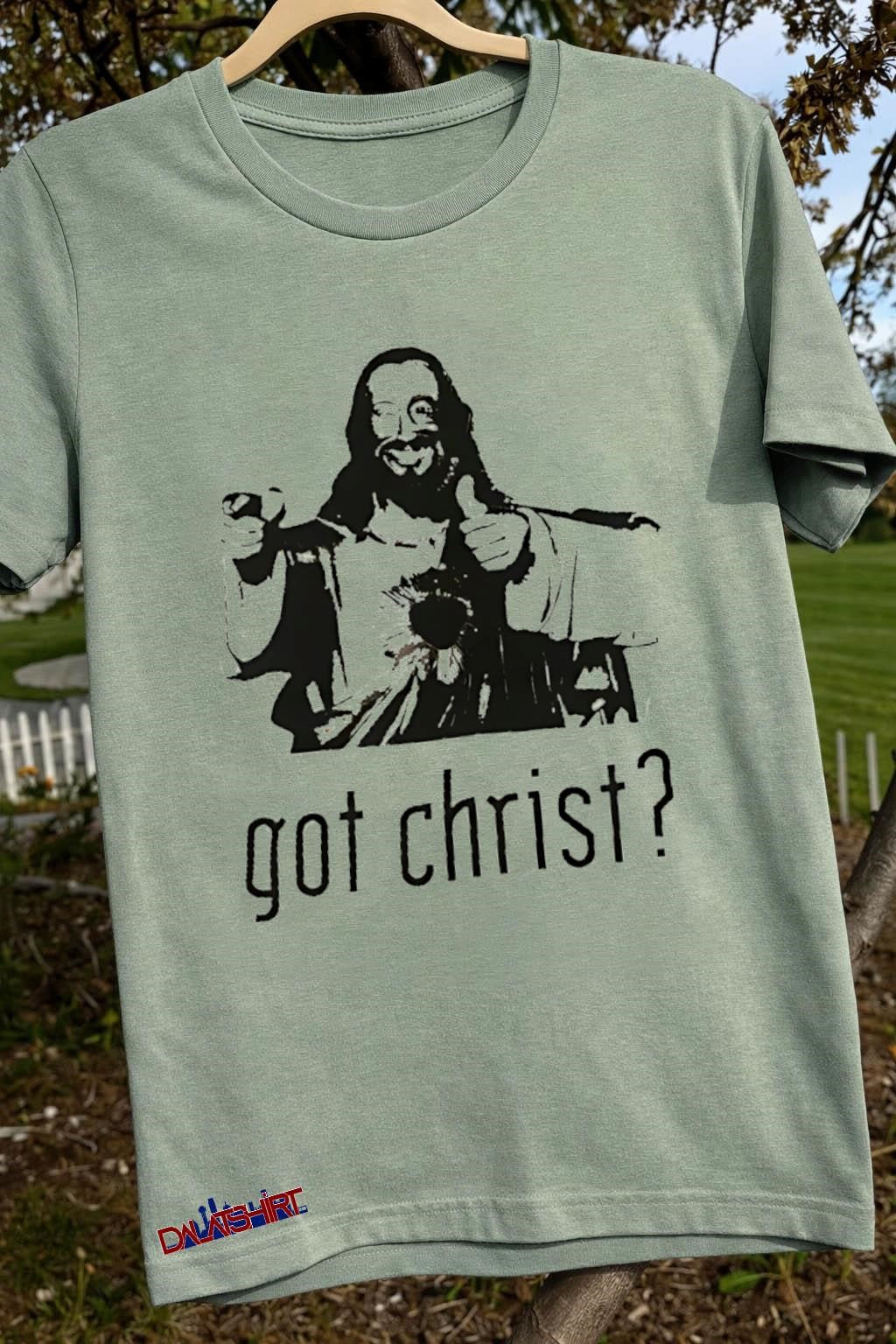 Got Christ Winking Jesus Thumb Up Pointing Finger Graphic shirt