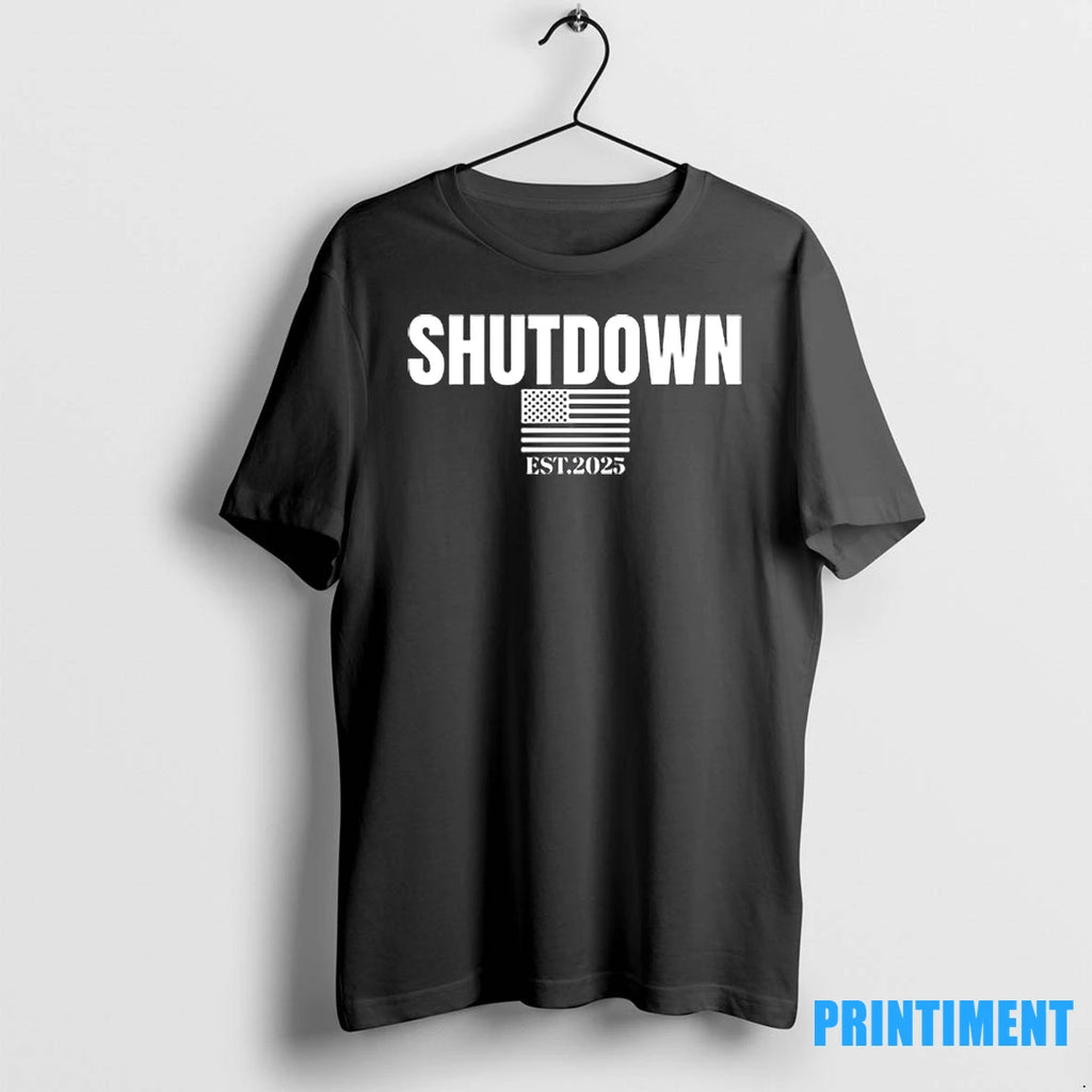 Government Shutdown Est 2025 Tshirts Sweater