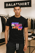 Grand Theft Auto VI Palm Tree Stars Logo Gaming shirt