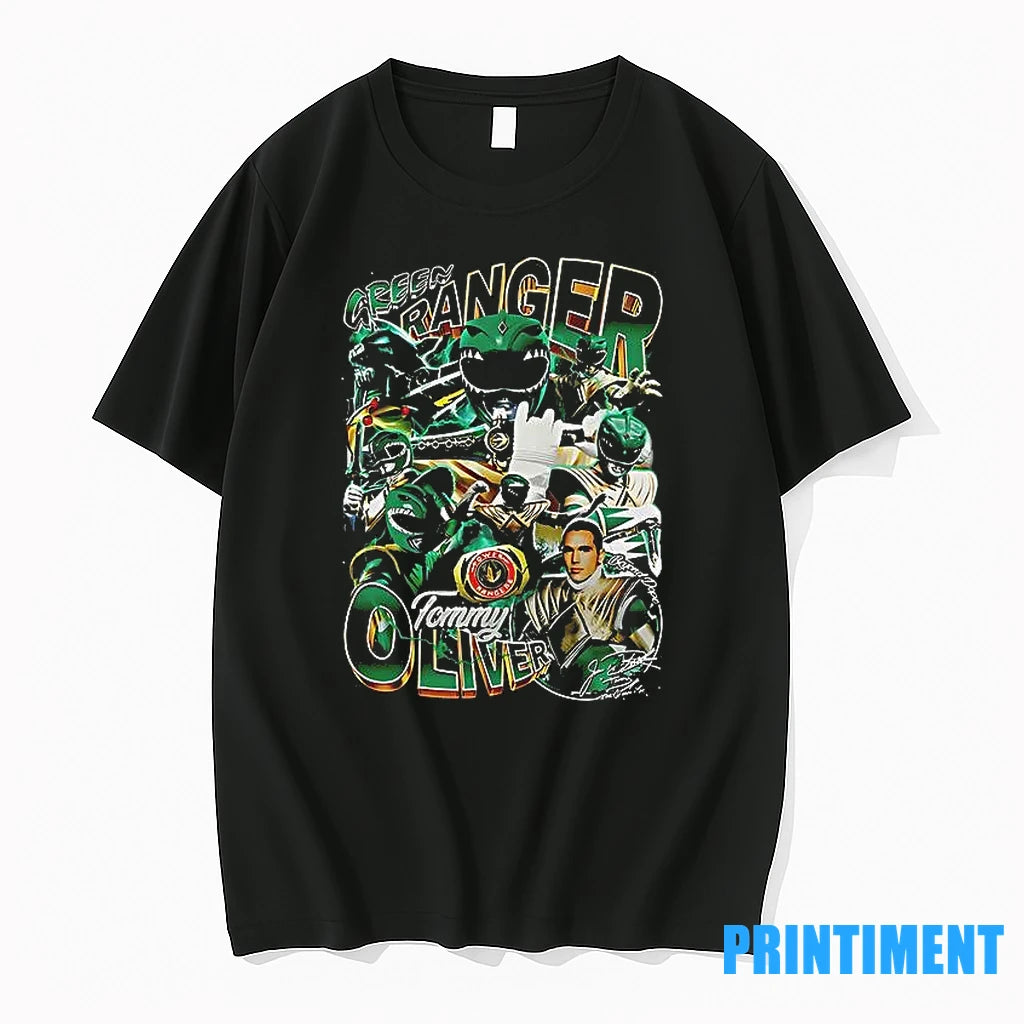 Green Ranger Tommy Oliver Superman Graphic Tshirts Sweater
