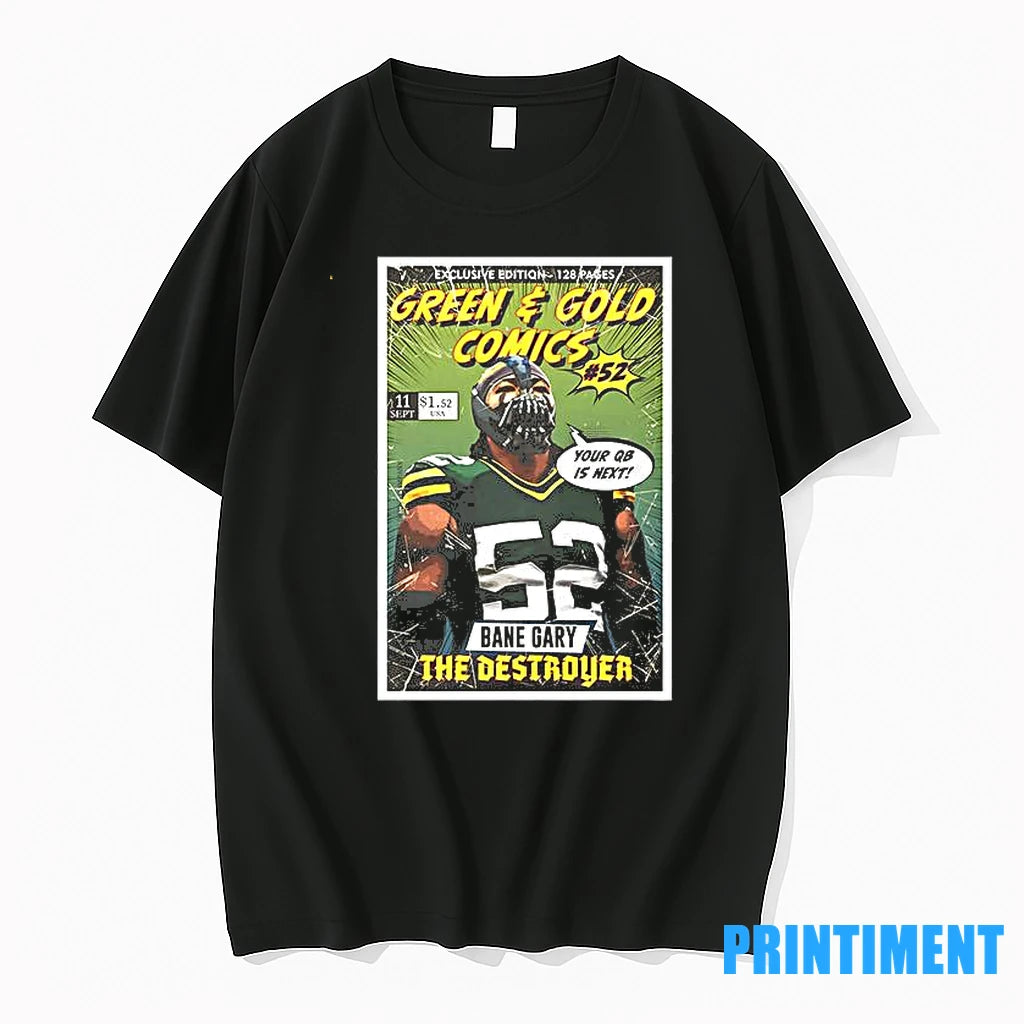 Green And Gold Comics Bane Gary The Destroyer Tshirts Sweater