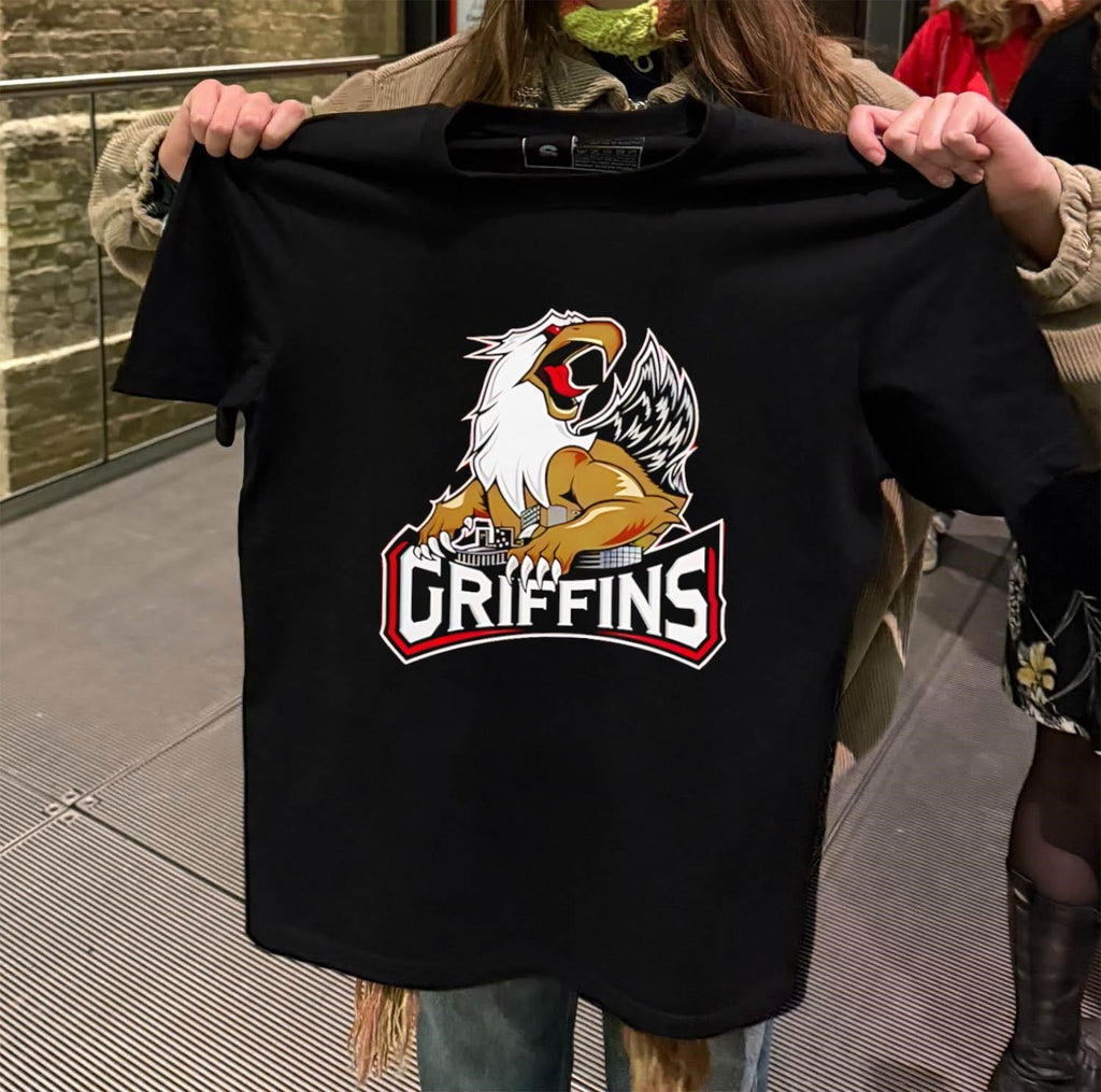 Griffin Griffins Mascot City Skyline shirt