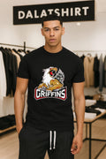 Griffin Griffins Mascot City Skyline shirt