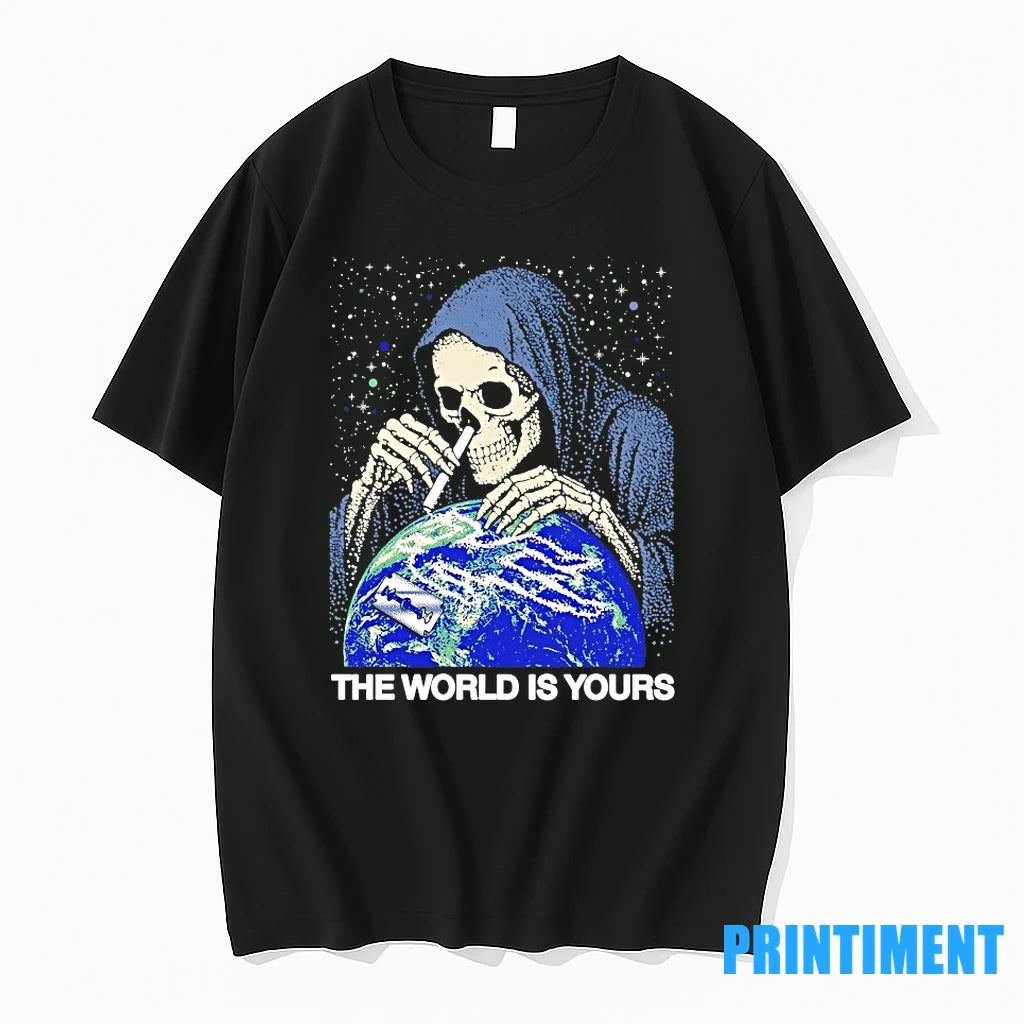 Grim Reaper The World Is Yours Tshirts Sweater