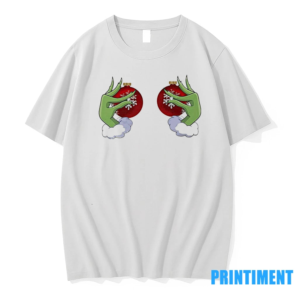 Grinch Boob Christmas Tshirts Sweater
