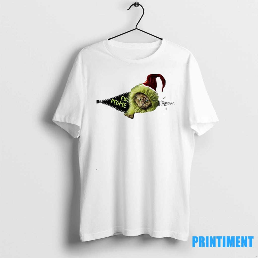 Grinch Cat Ew People Tshirts Sweater