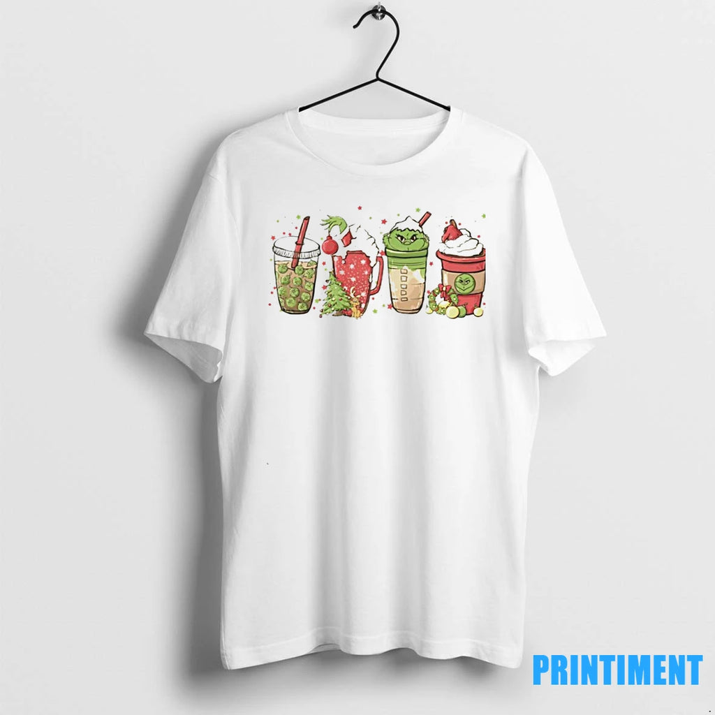 Grinch Coffee Christmas Tshirts Sweater