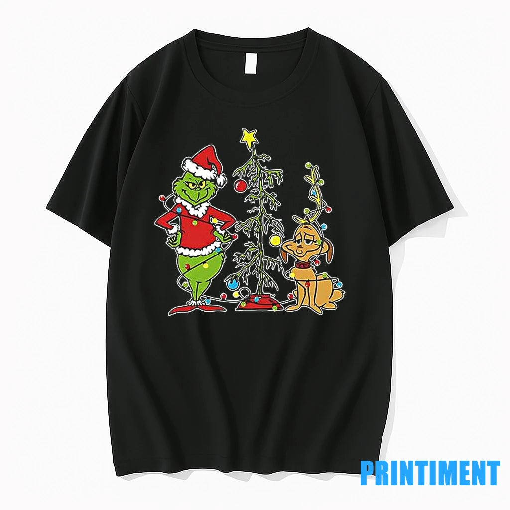 Grinch Dog Max Light Christmas 2025 Tshirts Sweater