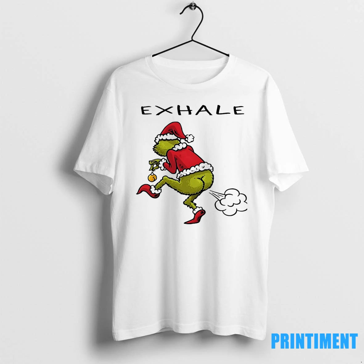 Grinch Exhale Christmas Christmas Tshirts Sweater