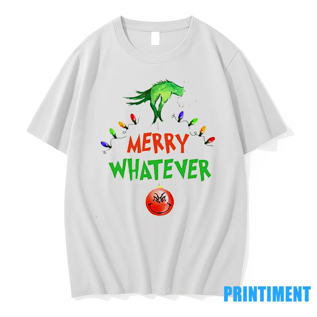 Grinch Green Monster Merry What Christmas Tshirts Sweater