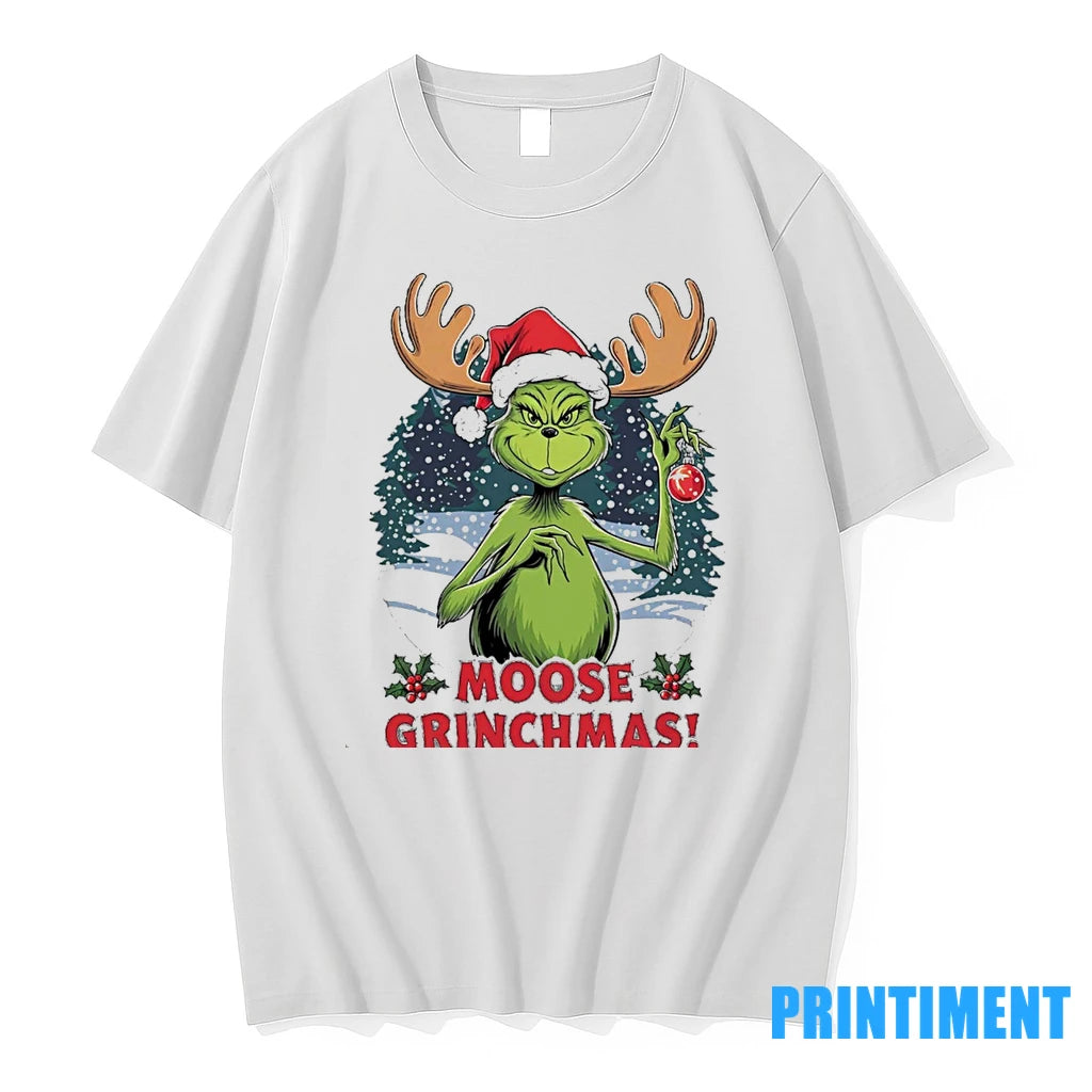 Grinch Moose Grinchmas Christmas Tshirts Sweater