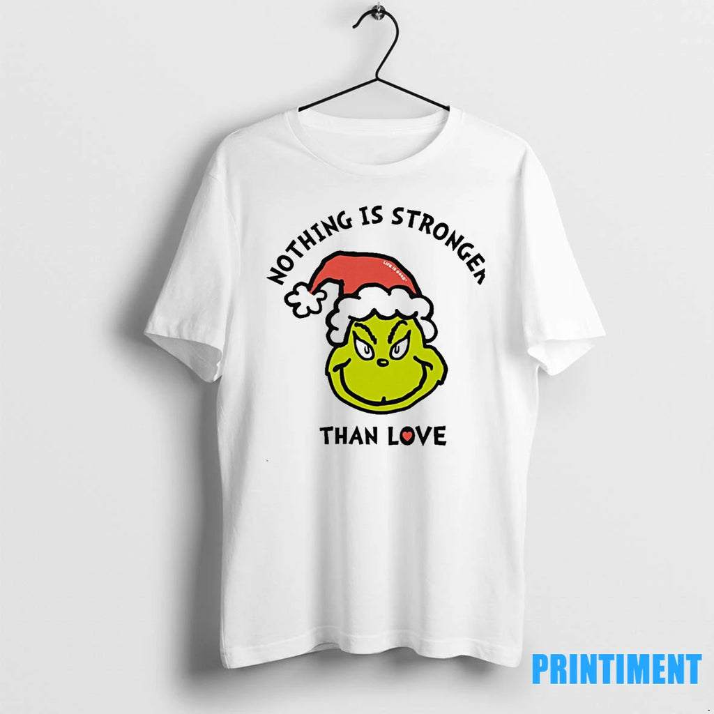 Grinch Nothing Is Stronger Than Love Christmas Tshirts Sweater