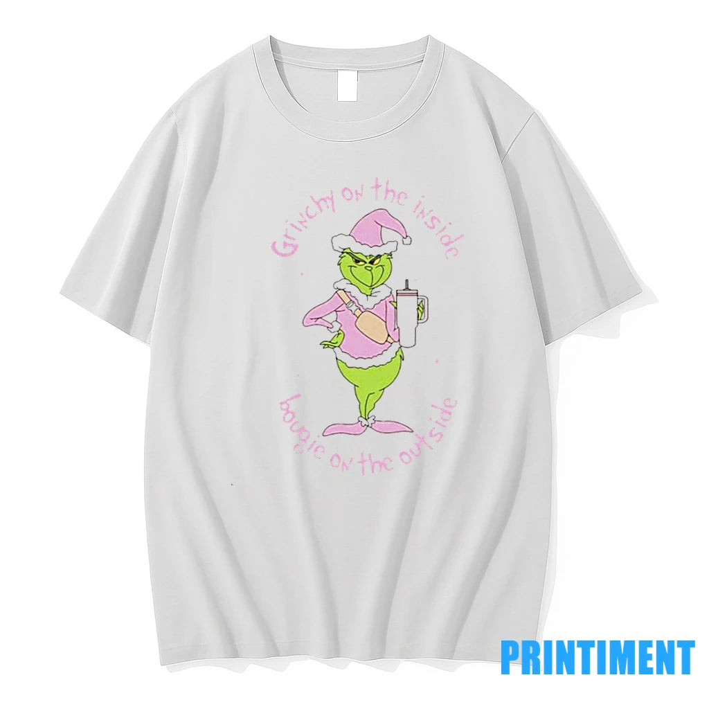 Grinch On The Inside Bougie On The Outside Tshirts Sweater
