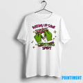 Grinch Rolling Up Some Christmas Spirit Tshirts Sweater