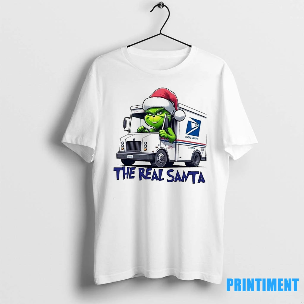 Grinch The Real Santa Christmas Tshirts Sweater