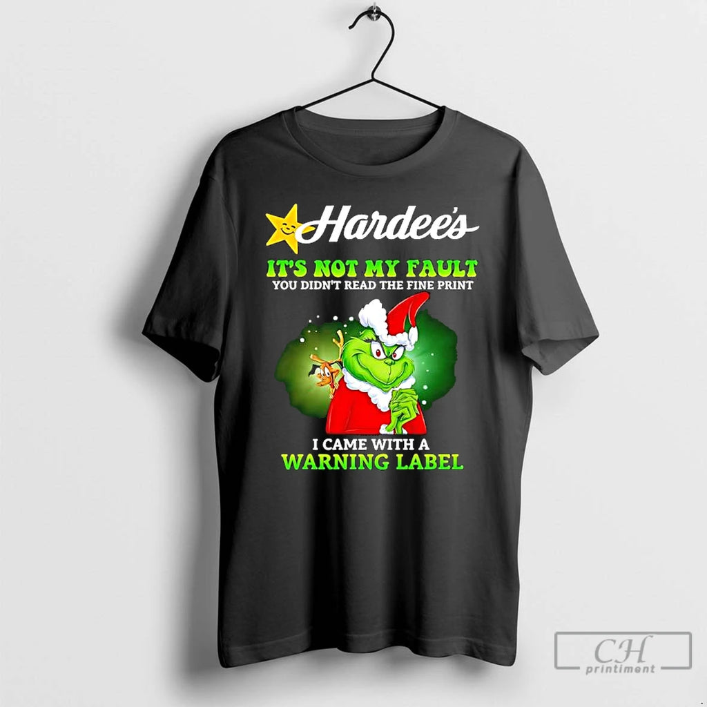 Grinch X Hardees Its Not My Fault You Didnt Read The Fine Print I Came