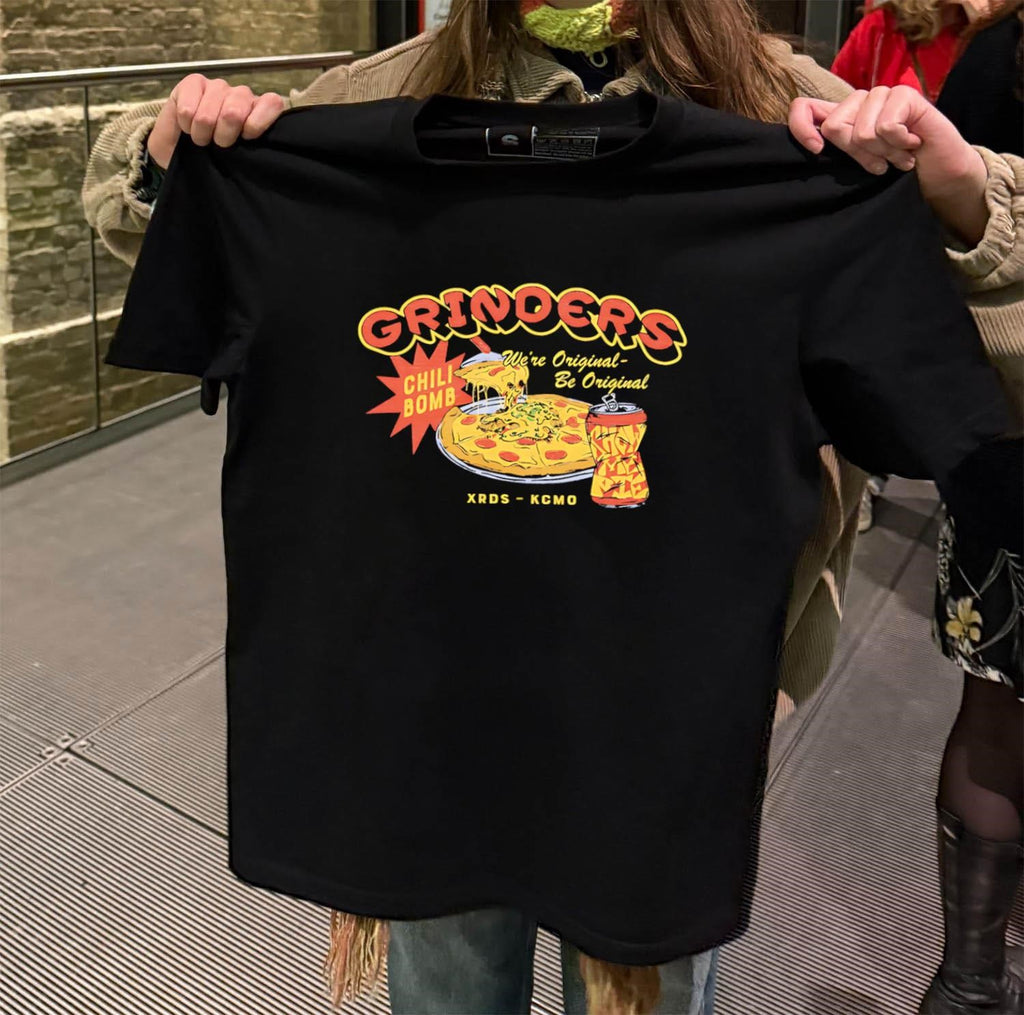 Grinders Chili Bomb We’re Original Be Original Pizza shirt