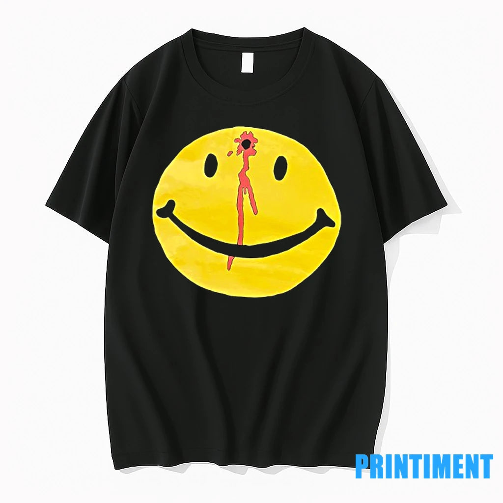 Gun Shot Smiley Face Tshirts Sweater