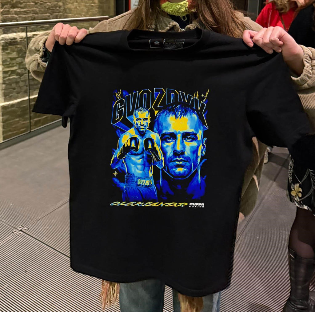 Gvozdyk Oleksandr Zuffa Boxing Light Heavyweight Boxer shirt
