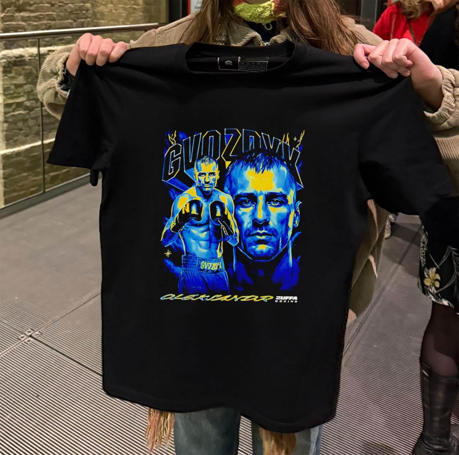 Gvozdyk Oleksandr Zuffa Boxing Light Heavyweight Boxer shirt