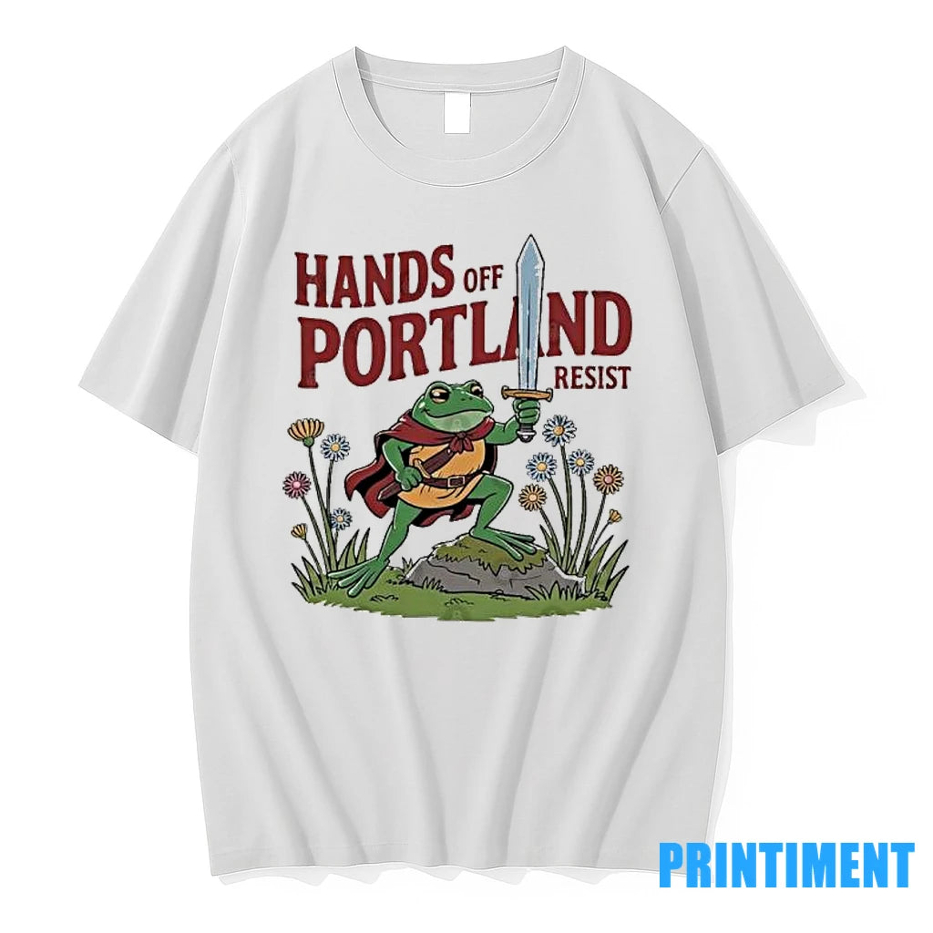 Hands Off Portland Frogs Resist Tshirts Sweater