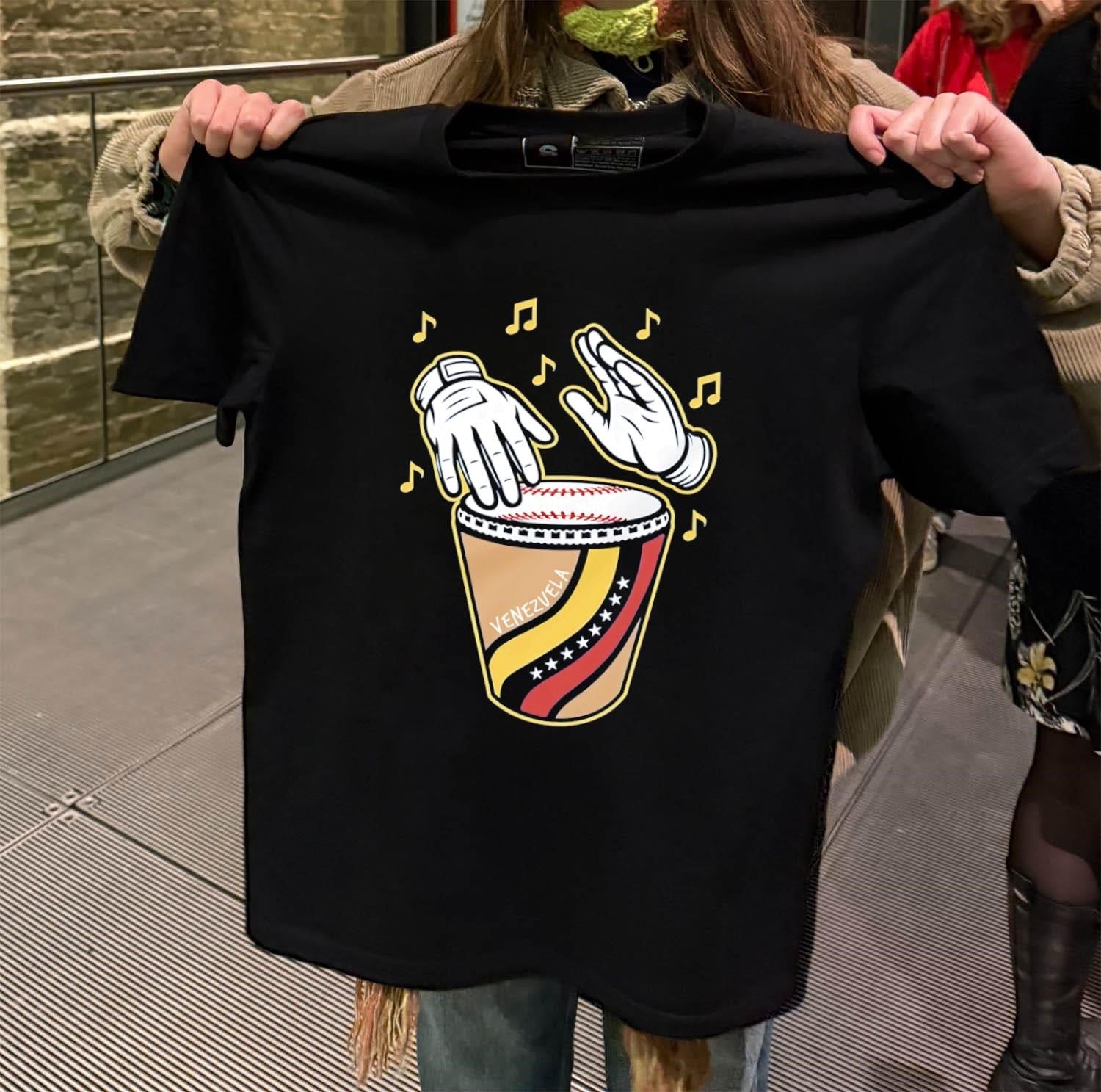 Hands Playing Baseball Drum shirt