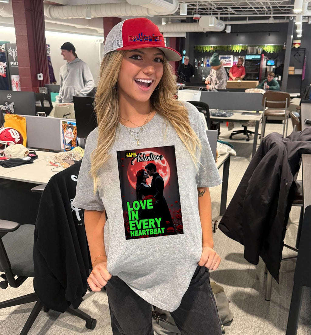 Happy Valentine Love In Every Heartbeat shirt