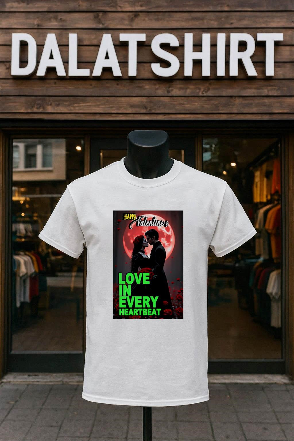 Happy Valentine Love In Every Heartbeat shirt