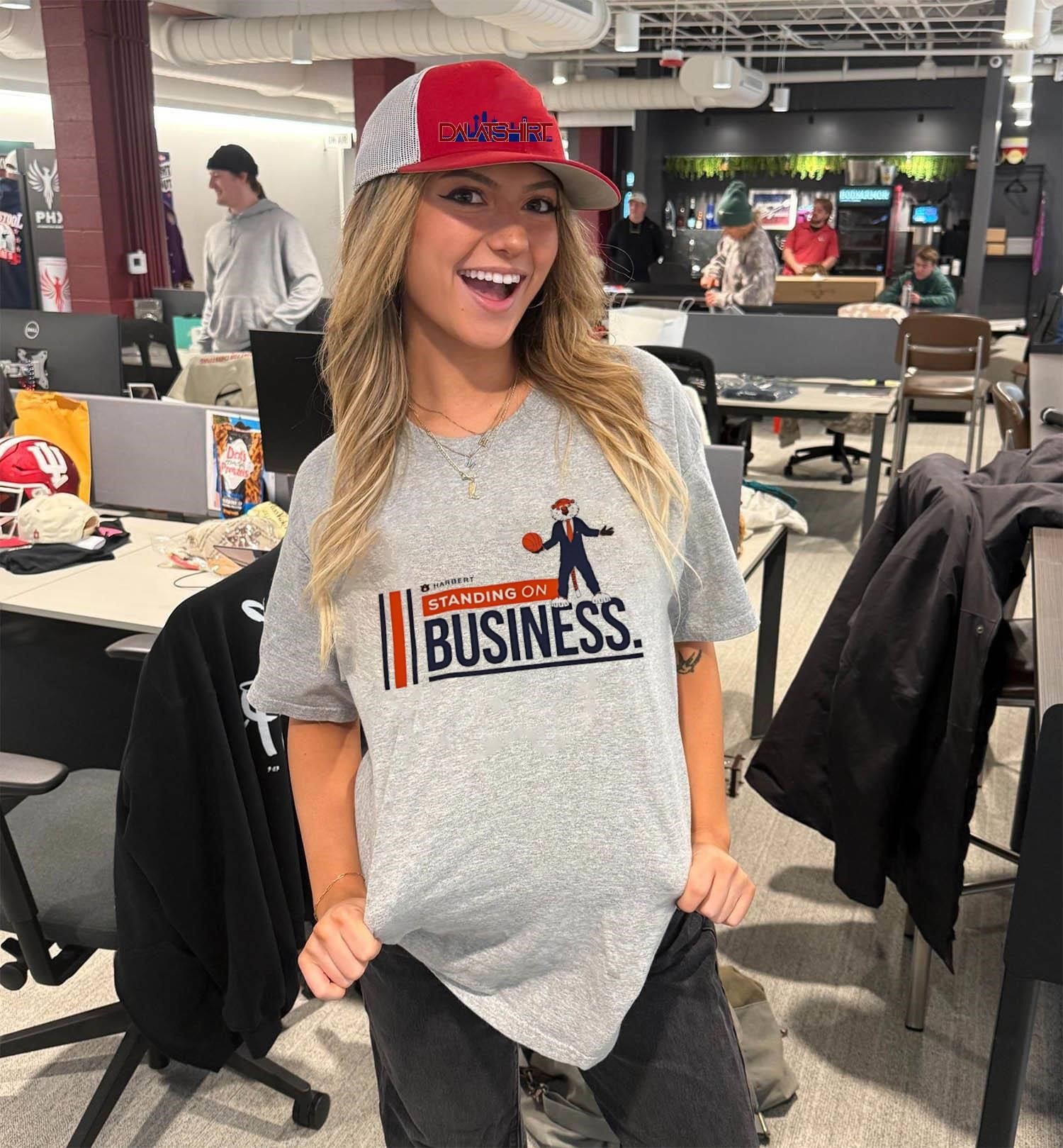 Harbert Standing On Business Auburn Tigers Basketball Mascot shirt