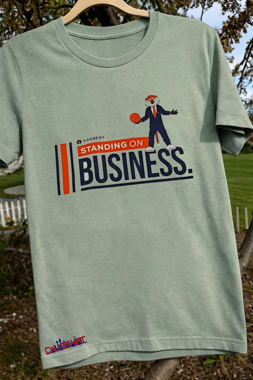 Harbert Standing On Business Auburn Tigers Basketball Mascot shirt