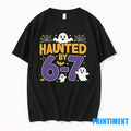 Haunted By 6 7 Tiktok Viral Quote Halloween Six Seven Meme Tshirts Sweater