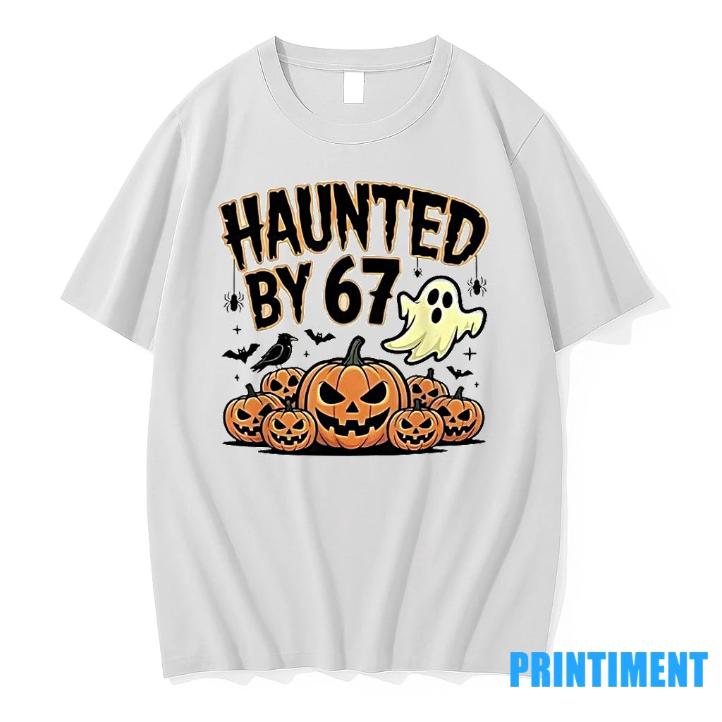 Haunted By 67 Scary Funny Halloween Costume Meme Tshirts Sweater