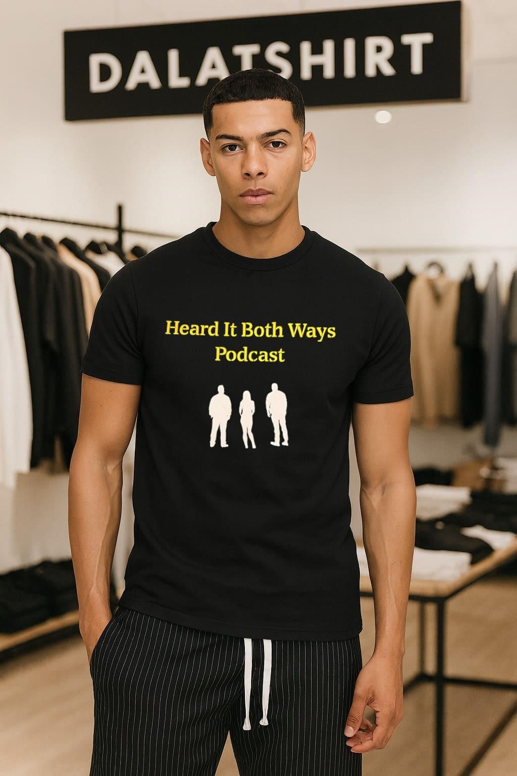 Heard It Both Ways Podcast Silhouette shirt