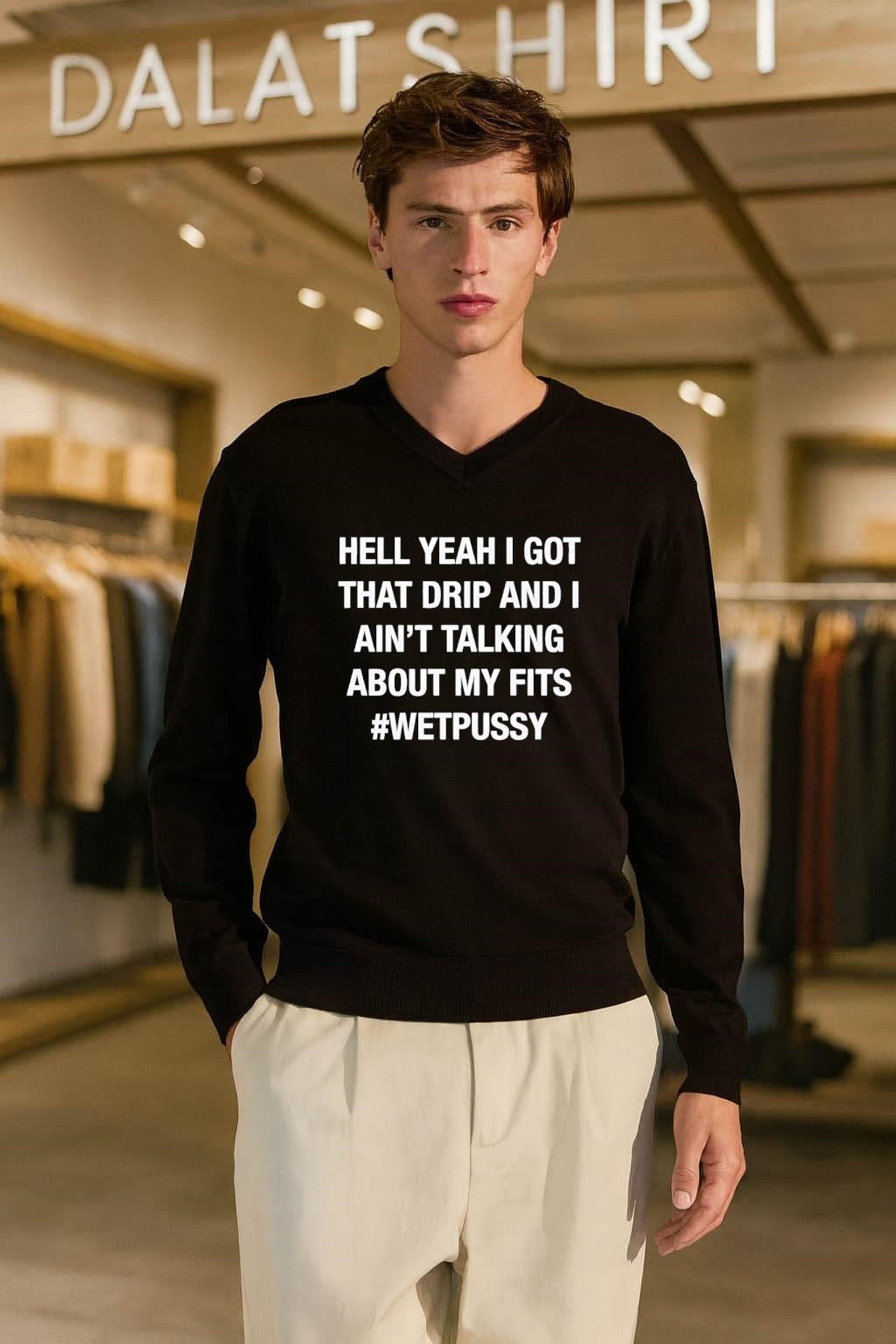 Hell Yeah I Got That Drip And I Ain’t Talking About My Fits #Wetpussy shirt