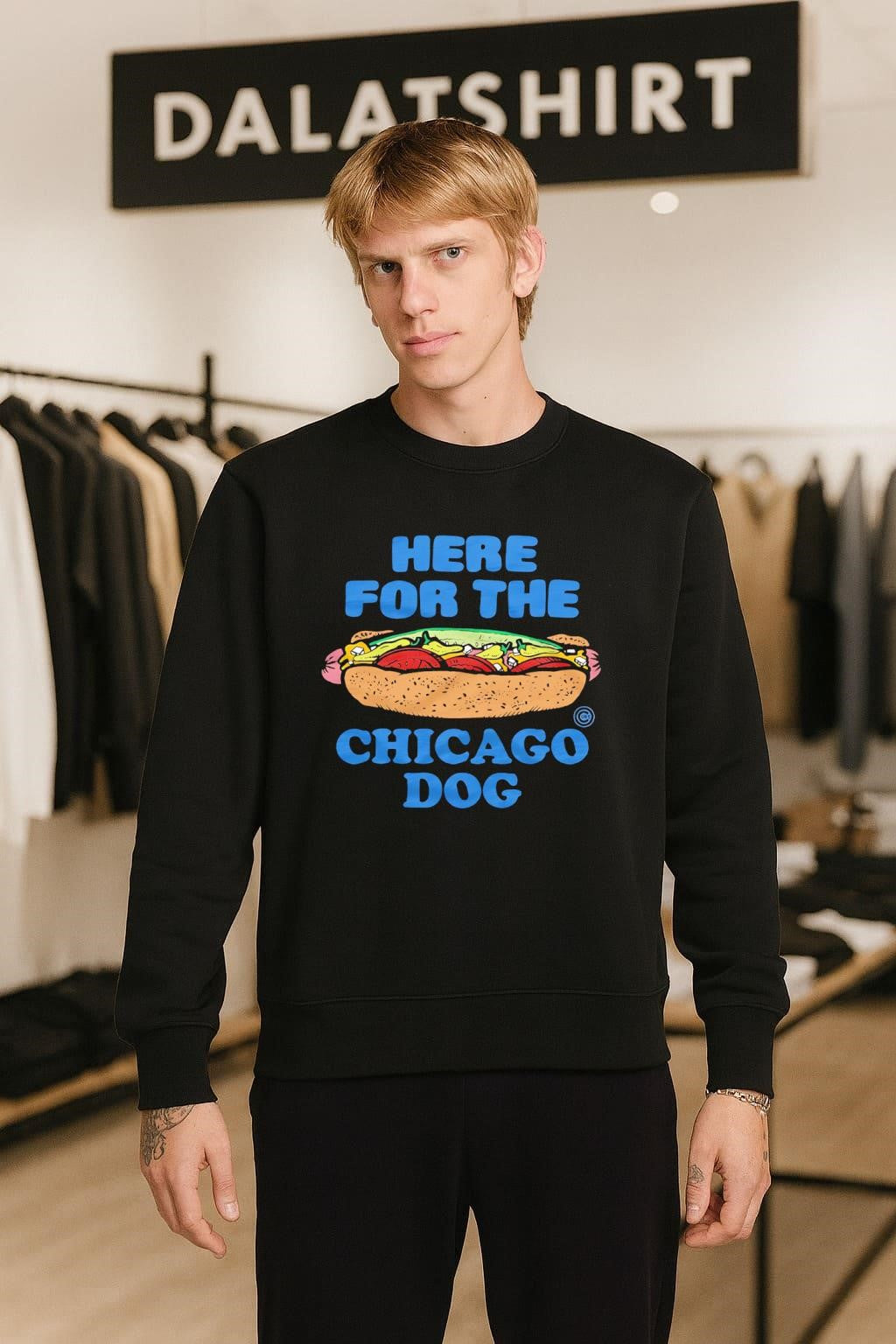 Here For The Chicago Dog Cubs shirt