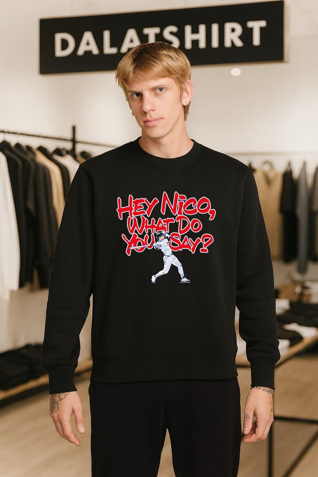 Hey Nico What Do You Say shirt