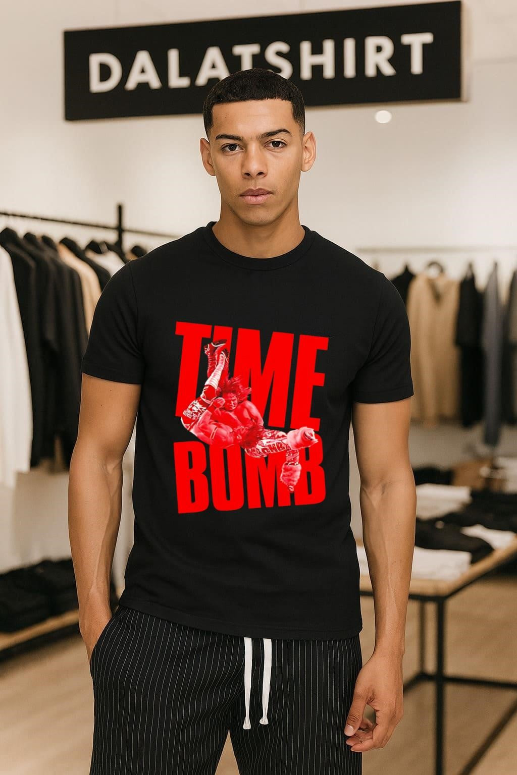 Hiromu Takahashi Time Bomb New Japan Pro Wrestling Action shirt