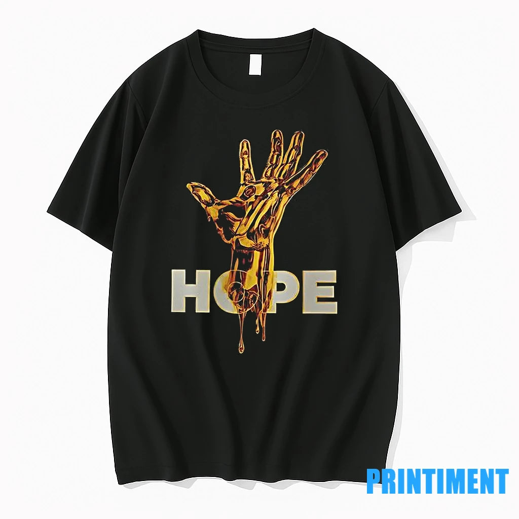 Hope Gold Hand Tshirts Sweater
