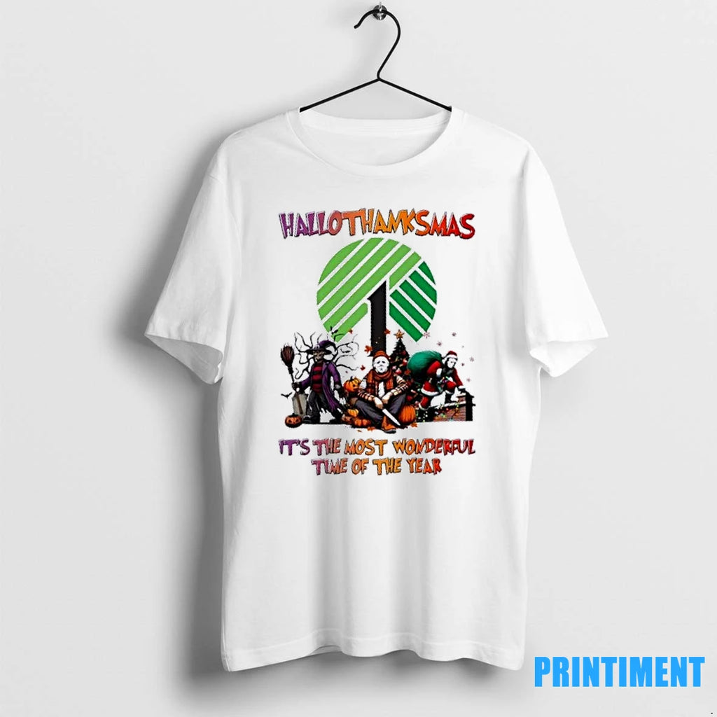 Horror Movies Halloween X Dollar Tree Its The Most Wonderful Time Of The Year Tshirts